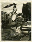 FayViosca_201 -- Mardi Gras Clowns L-R: Joseph Rene Martin, Alice Baudean Viosca, Fay Viosca Martin