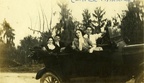 fay_viosca_pics_009 -- Out for a ride: L-R: Alice Baudean, Fellix Viosca, Mildred Sintes, Harry Viosca
