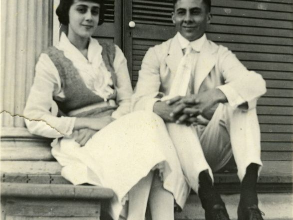 fay_viosca_pics_032 (1738 visits) Harry Viosca and Unknown Friend. fay_viosca_pics_032