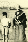 fay_viosca_pics_067 -- Robert Viosca (Grandson),  Felicie Baudean (Grandma)