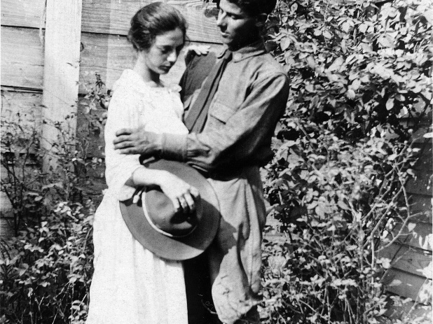 fay_viosca_pics_006 (2044 visits) Off to WWI. Alice Helene Baudean and Randall Felix Viosca. fay_viosca_pics_006