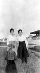 fay_viosca_pics_031 -- Angela Viosca and Alice Baudean at City park.