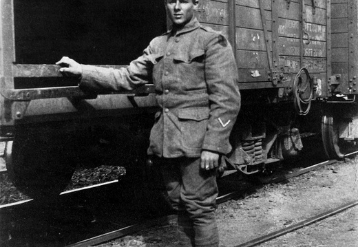 fay_viosca_pics_055 (2100 visits) Felix Viosca in WWI Written on the front in black pen probably by Felix: "FRENCH 40 & 8".
On the ba... fay_viosca_pics_055
