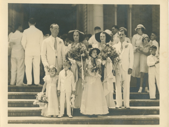 HarryViosca_004 (1809 visits) On back: Willard and Louise Viosca's wedding. HarryViosca_004