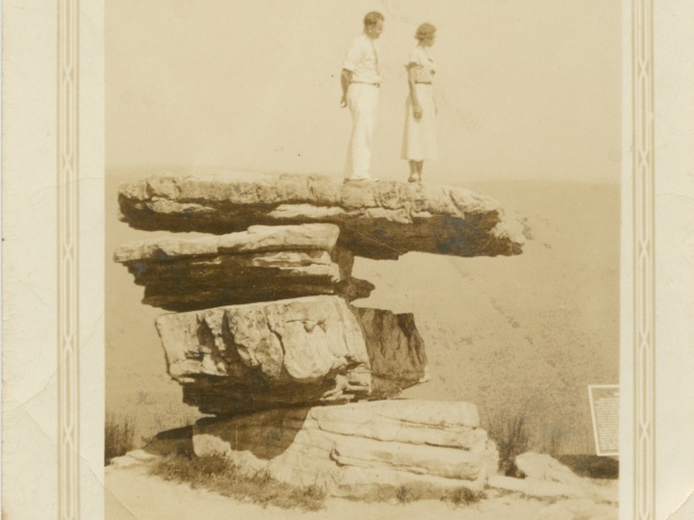 VicVioscaAlbum_011 (2106 visits) On back: Willard and Louise Viosca Lookout Mountain chattanooga, Tenn. VicVioscaAlbum_011