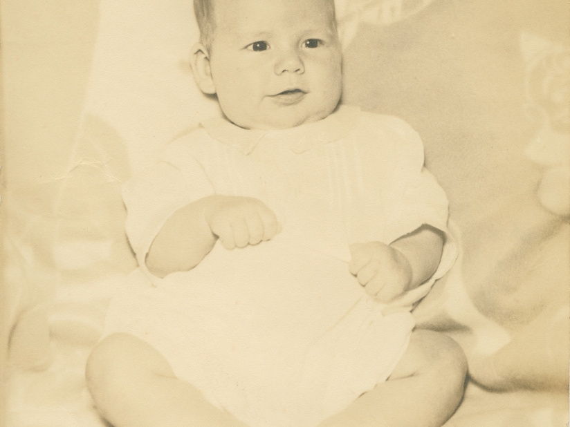 VicVioscaAlbum_020 (1577 visits) On back: Victor Willard Viosca Jr, 2.5 months. VicVioscaAlbum_020