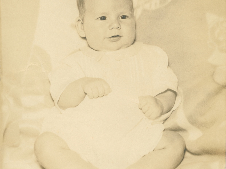 VicVioscaAlbum_020 (1571 visits) On back: Victor Willard Viosca Jr, 2.5 months. VicVioscaAlbum_020