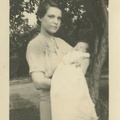 VicVioscaAlbum_023 (1738 visits) Louise Fernandez Viosca and son Victor Willard Viosca Jr.
On back: Taken Christening day. VicVioscaAlbum_023