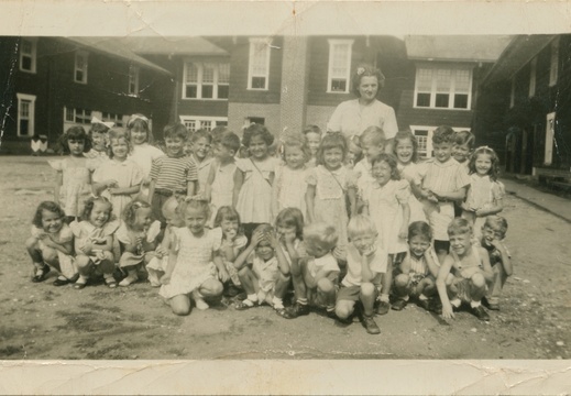 VicVioscaAlbum_077 (1846 visits) Victor Willard Viosca Jr.
On back: Kindergarten class - June 1945 Mrs Jane Andrews Teacher Vic. Vios... VicVioscaAlbum_077