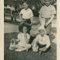 VicVioscaAlbum_081 (2289 visits) On back: Easter 1947
Daryl Bondreaux 7.5 yrs, Victor Willard Viosca Jr. (Vic) 7.5 yrs,
Denise Bondre... VicVioscaAlbum_081