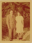 VicVioscaAlbum_088 -- On back: Willard and Louis Fernandez Viosca Taken day of twins Christening.