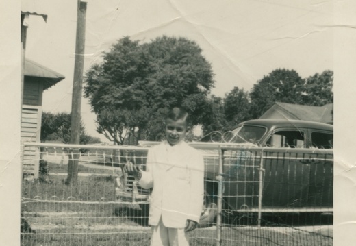 VicVioscaAlbum_095 (1612 visits) On back: Rene Charles Viosca, First Holy Communion 8 yrs old. Roll(903E) VicVioscaAlbum_095