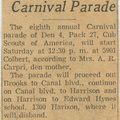 VicVioscaAlbum_118 (1553 visits) From Collection of Victor Willard Viosca Jr. (Vic)
Text: Cub Scouts Plan Carnival Parade --
The eigh... VicVioscaAlbum_118
