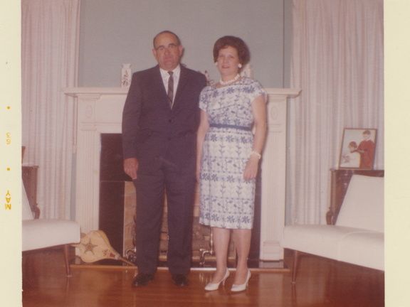 VicVioscaAlbum_138 (2113 visits) On back: Victor WILLARD Viosca Sr. and Louise Fernandez Viosca.
On border: MAY 1963 VicVioscaAlbum_138