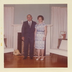 VicVioscaAlbum_138 -- On back: Victor WILLARD Viosca Sr. and Louise Fernandez Viosca.
On border: MAY 1963