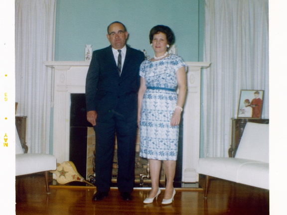 VicVioscaAlbum_138cs (1978 visits) On back: Victor WILLARD Viosca Sr. and Louise Fernandez Viosca.
On border: MAY 1963 VicVioscaAlbum_138cs