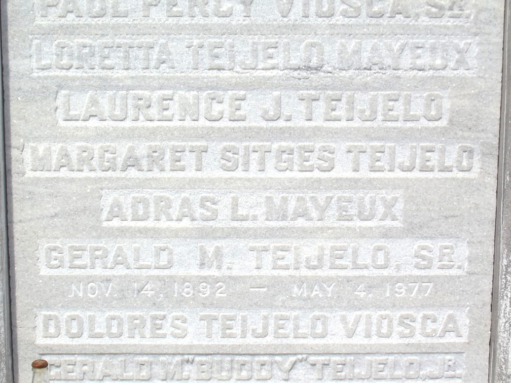PaulPercyVioscaSr Grave2