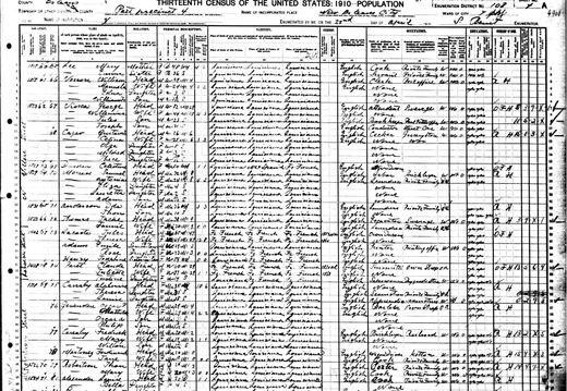 1910Census LA NO GeorgeViosca