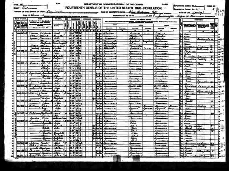 1920FedCensus LA NO VioscaRene