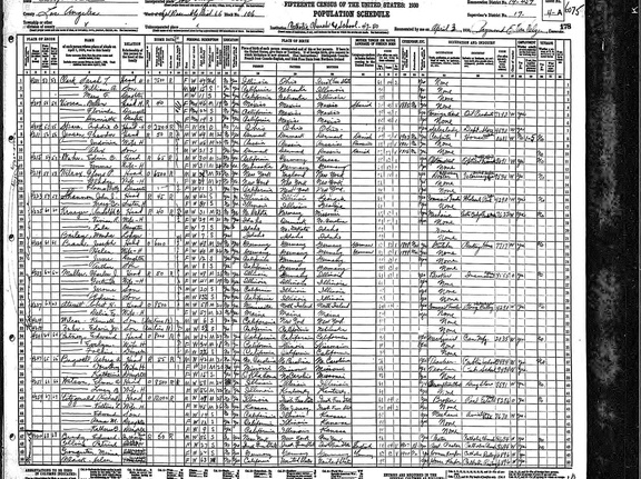 1930Census CA LA VioscaBelen (1037 visits) 1930Census CA LA VioscaBelen