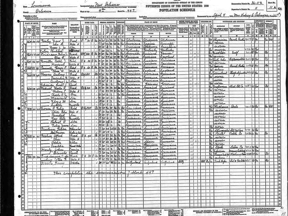 1930Census LA NO VioscaMaduell (1034 visits) 1930Census LA NO VioscaMaduell