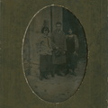 HarryViosca_012mat (1837 visits) On back: Pearl, Henry, and Mildred, 12-3-23, 11:30 A.M.
Pearl and Henry Kolter, Mildred Viosca HarryViosca_012mat