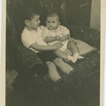 VicVioscaAlbum_075 (1802 visits) Victor Willard Viosca Jr. (Vic), and Rene Charles Viosca.
On back Rene - 6 months, Vic - 3.5 yrs. 12... VicVioscaAlbum_075