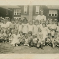 VicVioscaAlbum_077 (1846 visits) Victor Willard Viosca Jr.
On back: Kindergarten class - June 1945 Mrs Jane Andrews Teacher Vic. Vios... VicVioscaAlbum_077
