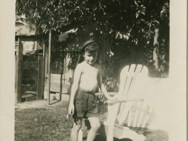 VicVioscaAlbum_092 (1693 visits) On back: June - 1945, Victor Willard Viosca Jr. (Vic) - 6 yrs. Roll(985) VicVioscaAlbum_092